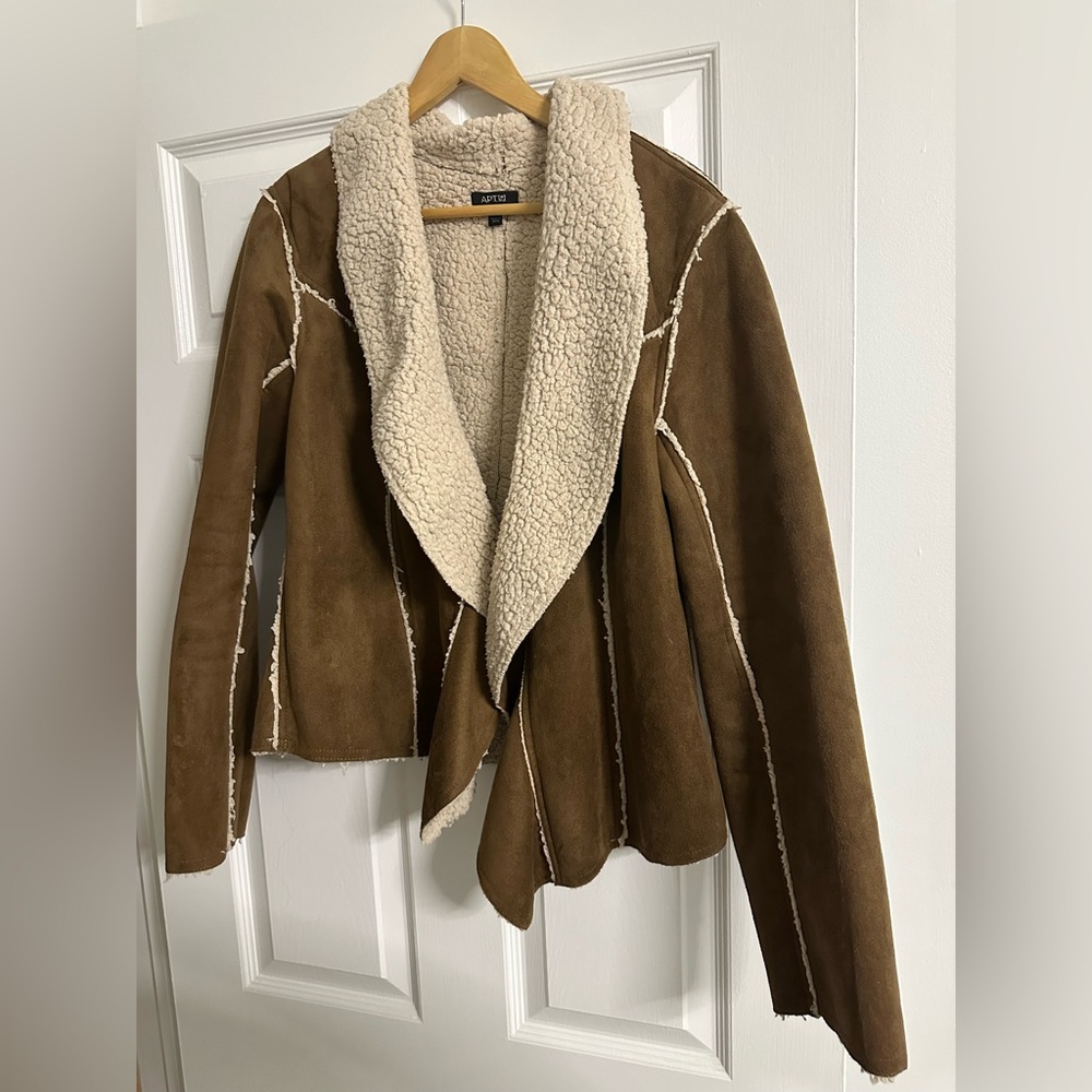 Shearling Jacket-Size Large